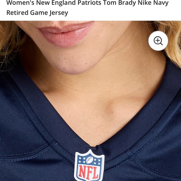 Women's small New England Patriots Tom Brady Nike Navy Retired Game Jersey - Picture 12 of 15